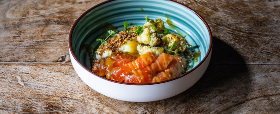 Marinated salmon  (GF, LF)   4.790