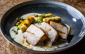 Confit pork belly  (LFUR)  6.990